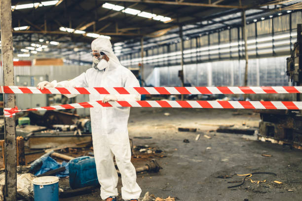 Professional Unattended Death Cleanup technician working in Brookhaven, PA